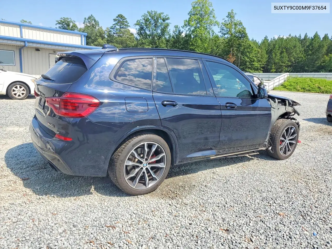 2021 BMW X3 xDrivem40I VIN: 5UXTY9C00M9F37654 Lot: 61287986