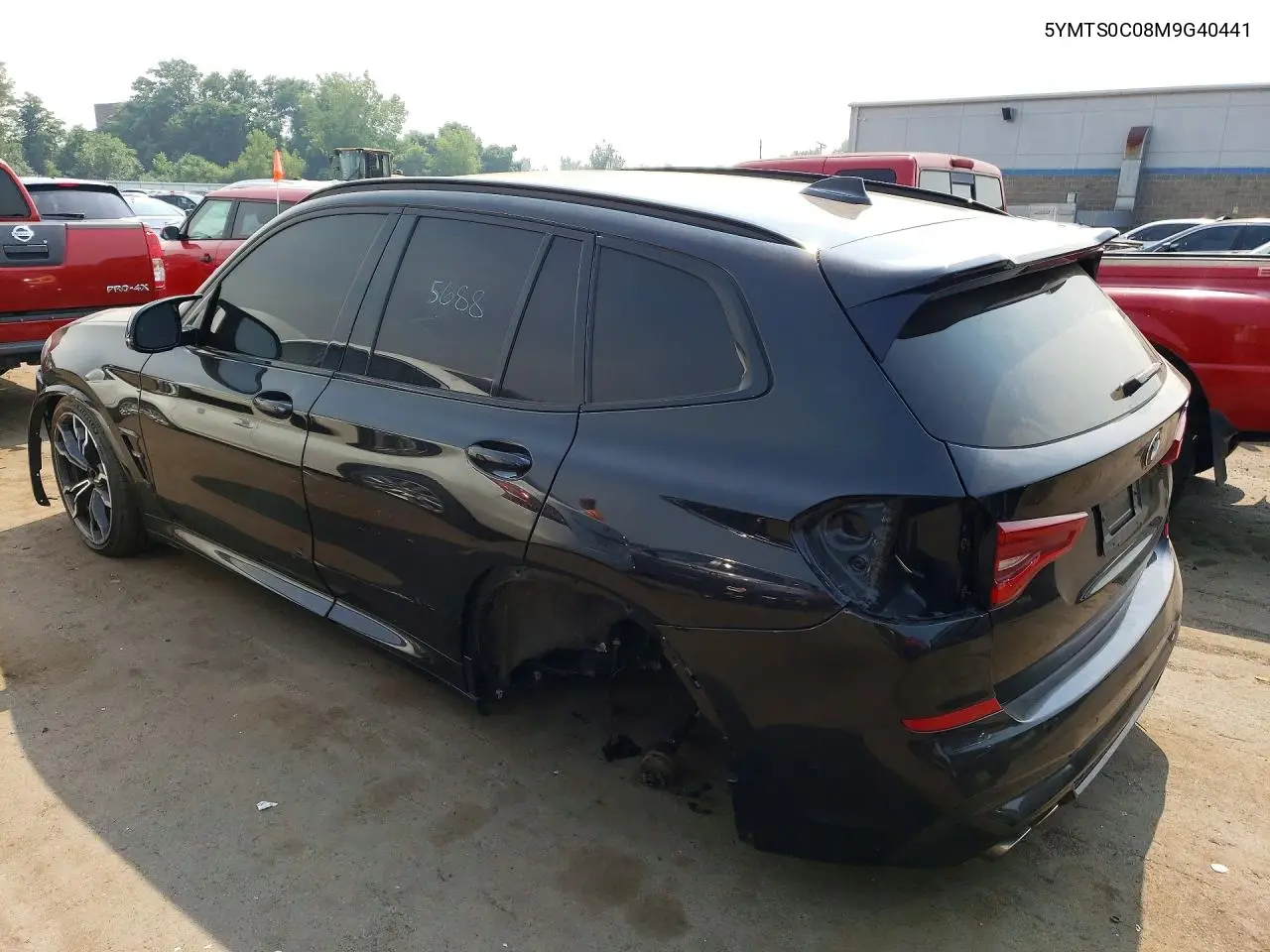 2021 BMW X3 M Competition VIN: 5YMTS0C08M9G40441 Lot: 61419826