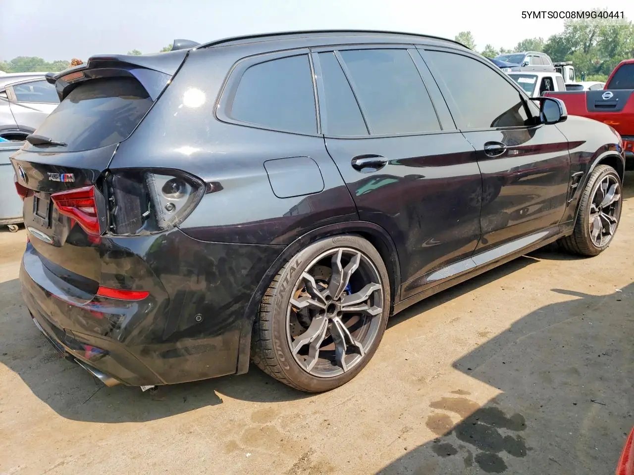 2021 BMW X3 M Competition VIN: 5YMTS0C08M9G40441 Lot: 61419826