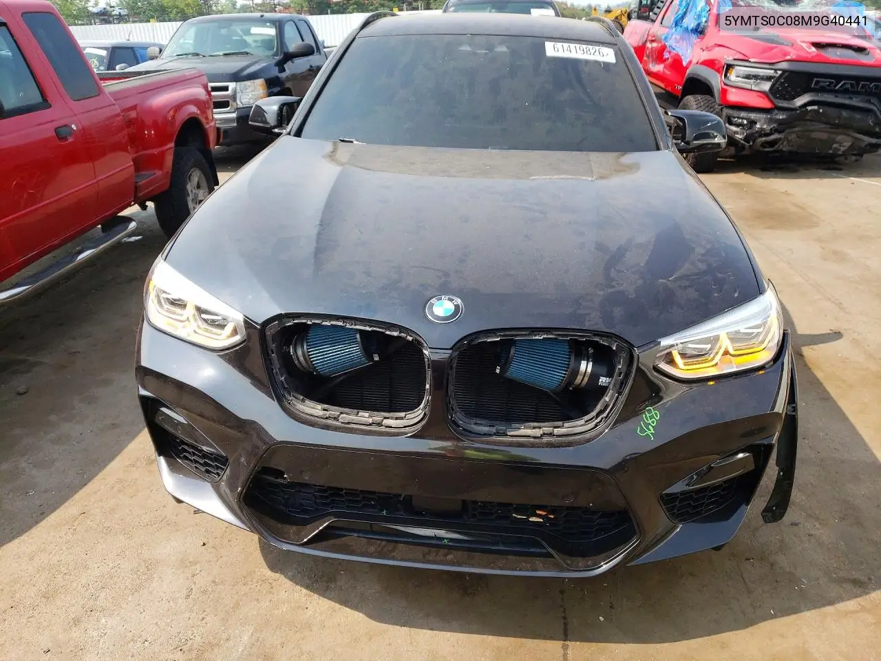 2021 BMW X3 M Competition VIN: 5YMTS0C08M9G40441 Lot: 61419826