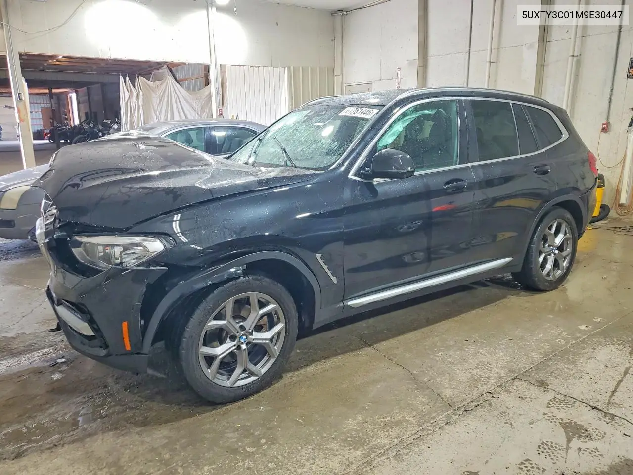 2021 BMW X3 Sdrive30I VIN: 5UXTY3C01M9E30447 Lot: 61761446