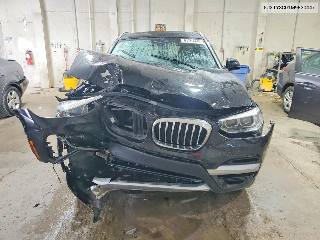 2021 BMW X3 Sdrive30I VIN: 5UXTY3C01M9E30447 Lot: 61761446