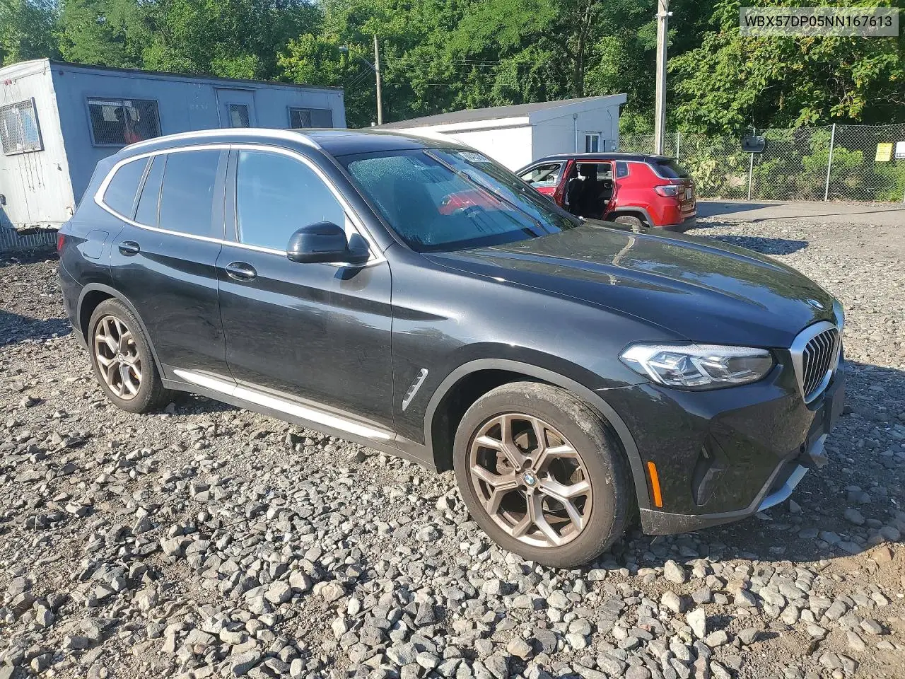 2022 BMW X3 xDrive30I VIN: WBX57DP05NN167613 Lot: 60423786