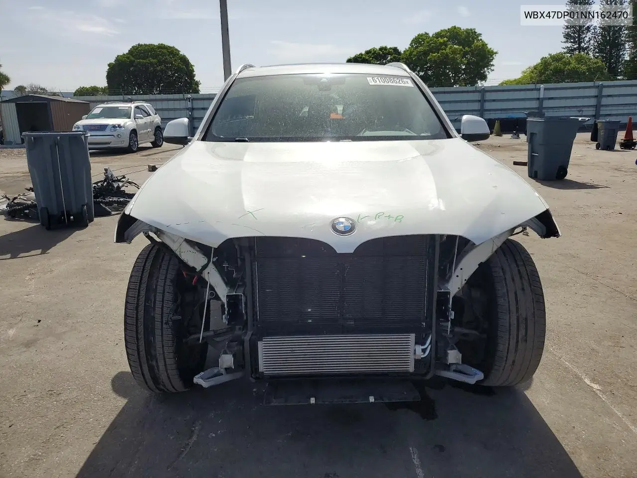 2022 BMW X3 Sdrive30I VIN: WBX47DP01NN162470 Lot: 61008626
