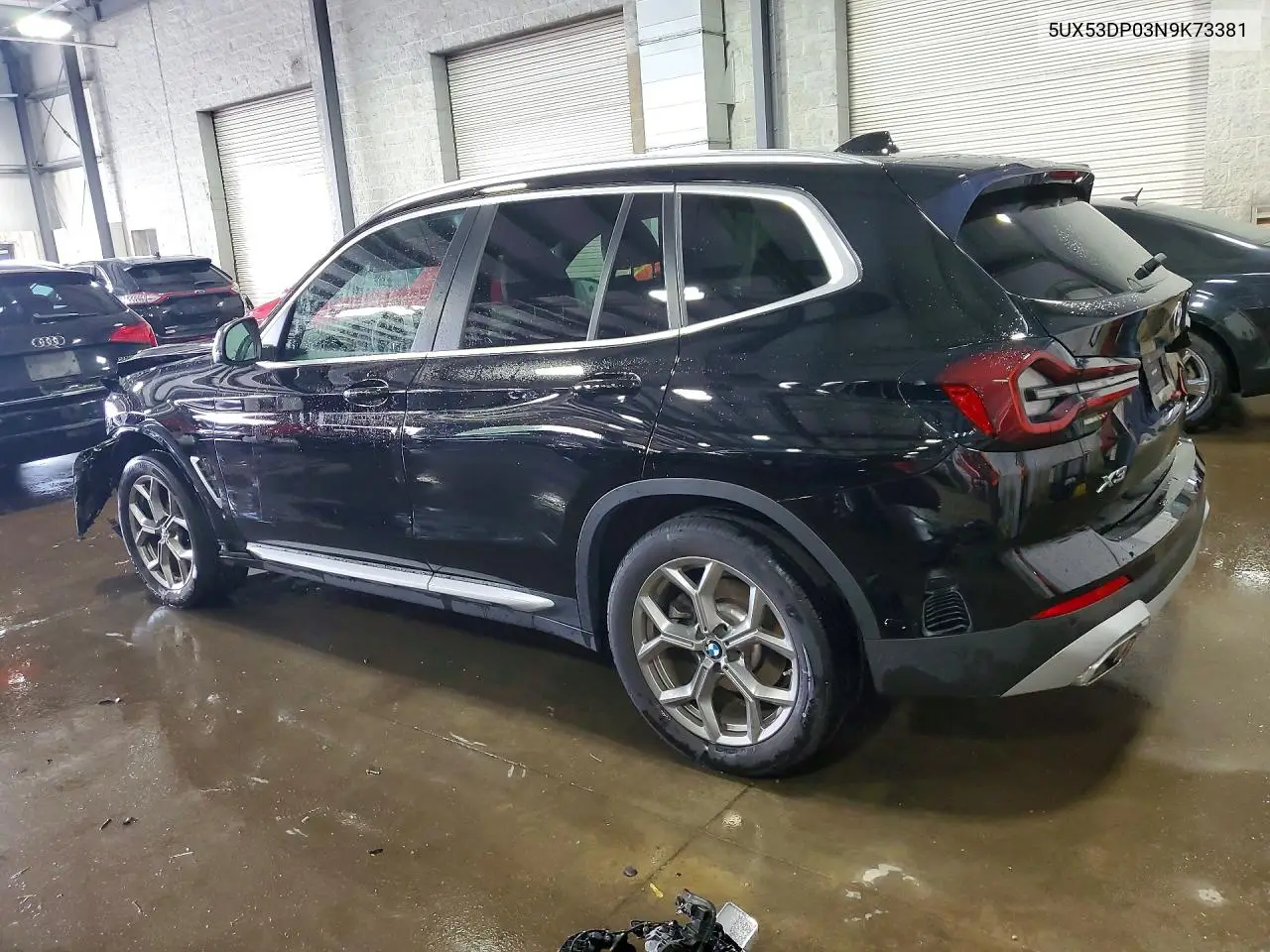 2022 BMW X3 xDrive30I VIN: 5UX53DP03N9K73381 Lot: 61019116