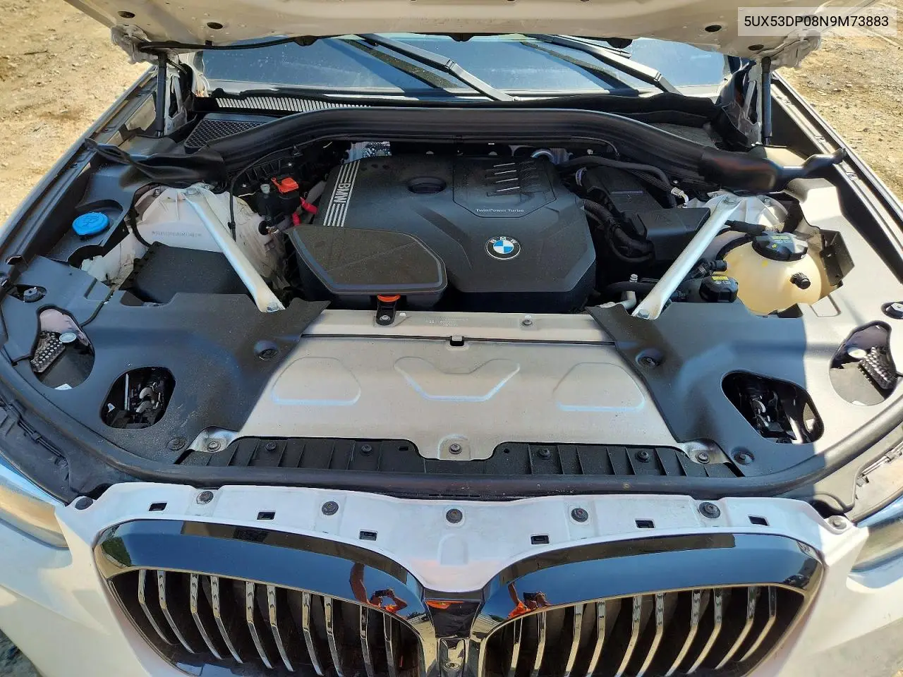 2022 BMW X3 VIN: 5UX53DP08N9M73883 Lot: 61067156