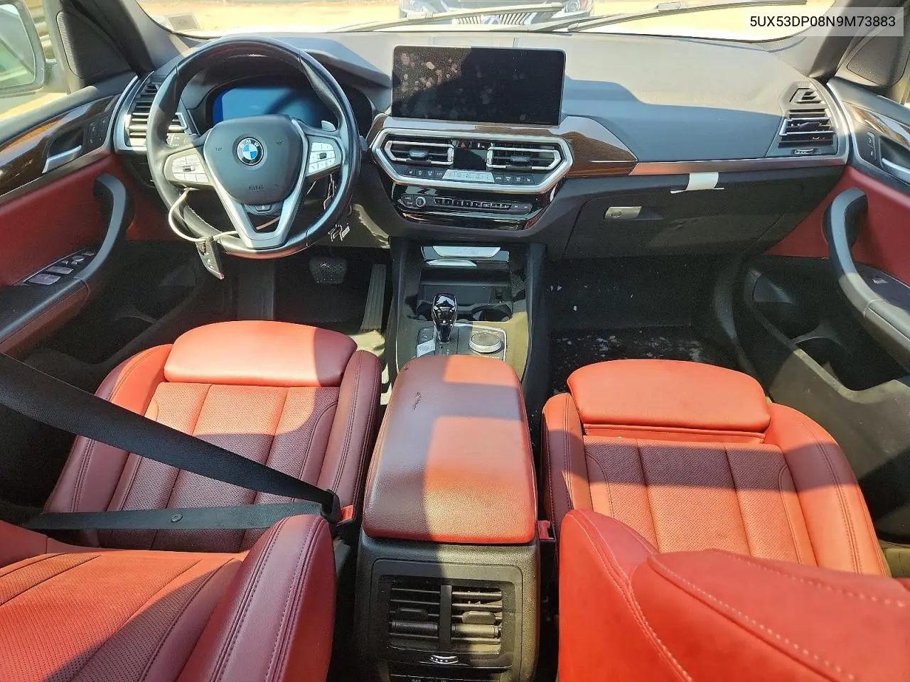 2022 BMW X3 VIN: 5UX53DP08N9M73883 Lot: 61067156