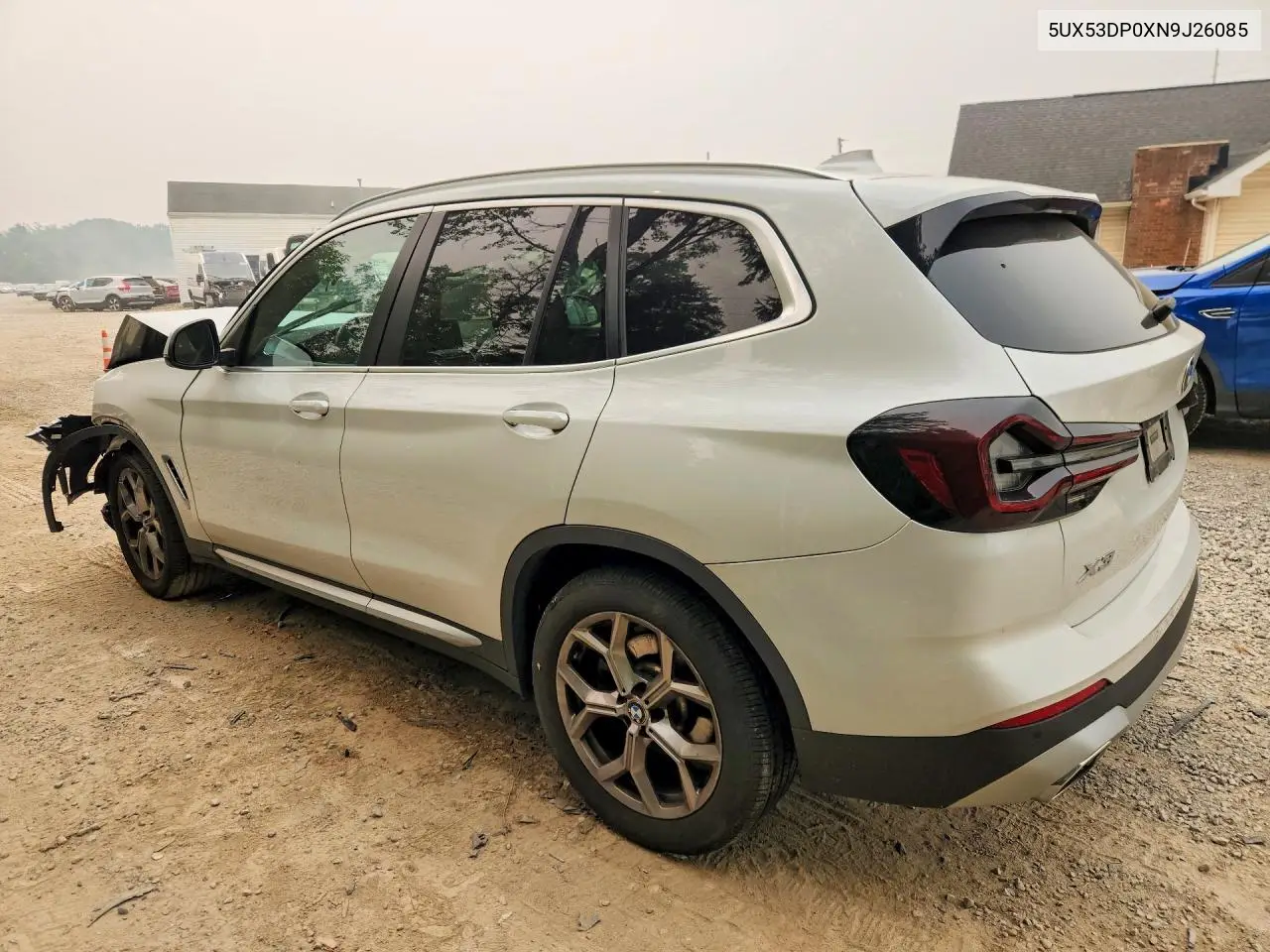 2022 BMW X3 xDrive30I VIN: 5UX53DP0XN9J26085 Lot: 61289436
