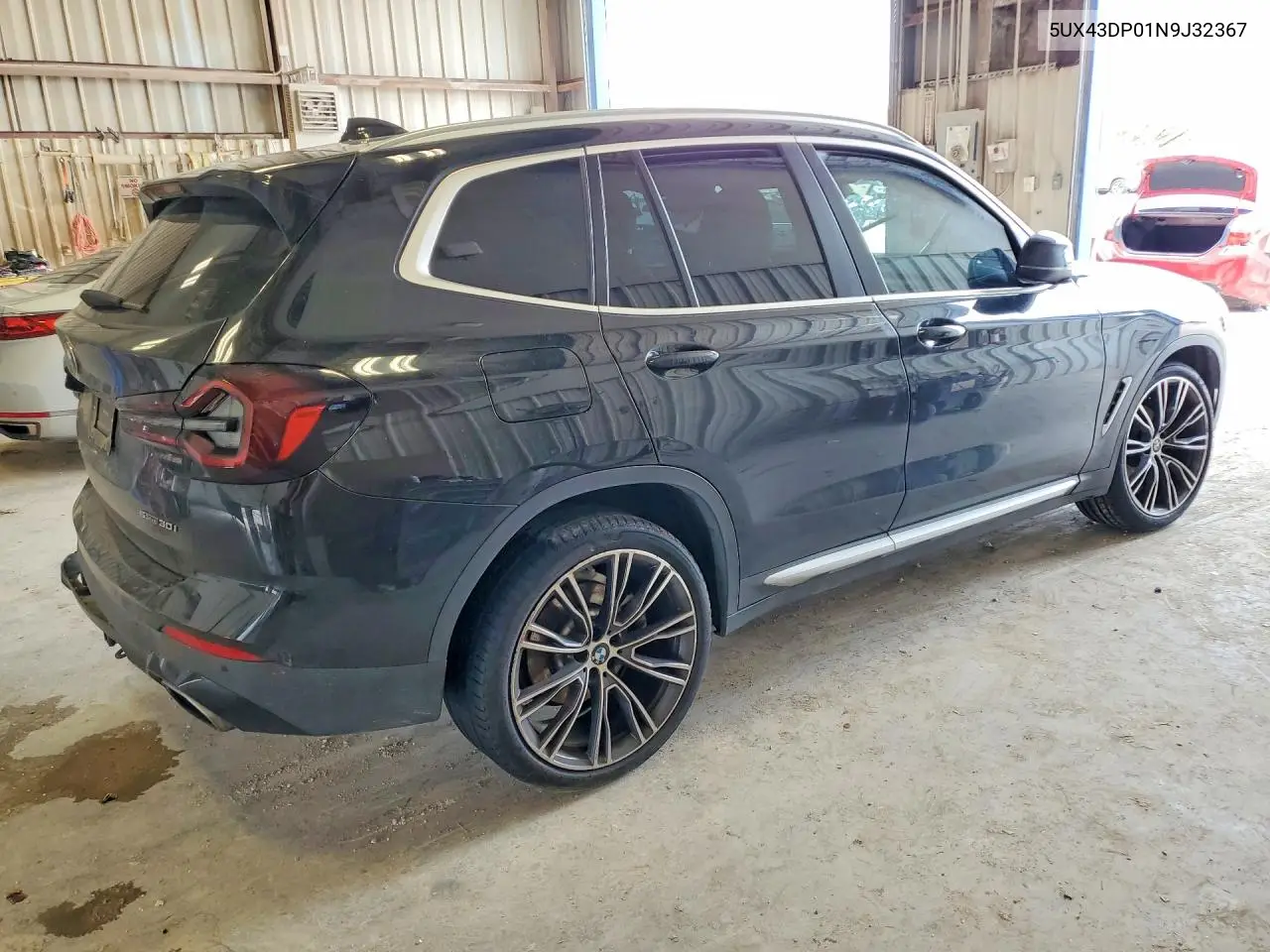 2022 BMW X3 Sdrive30I VIN: 5UX43DP01N9J32367 Lot: 61319886