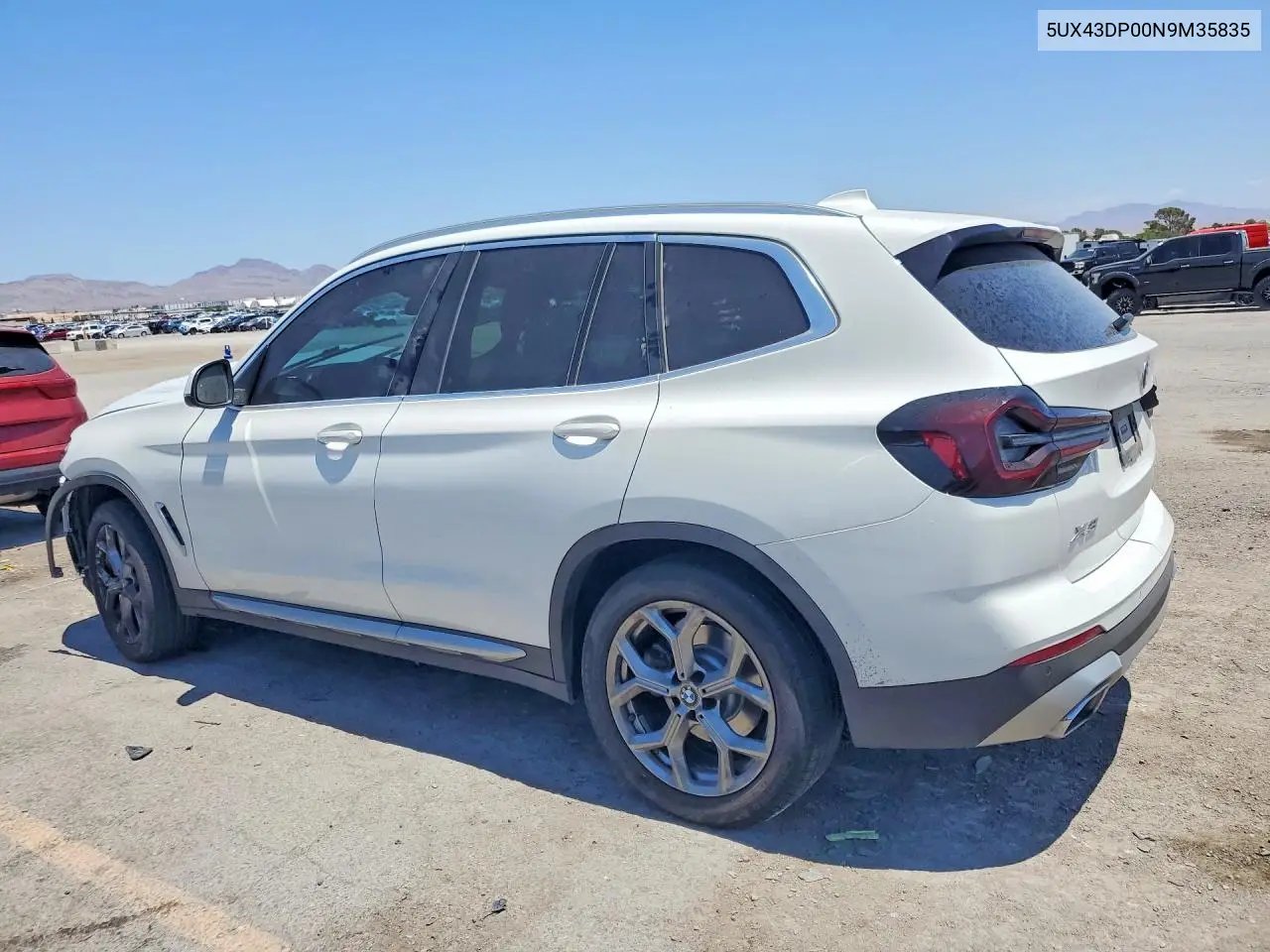 2022 BMW X3 Sdrive30I VIN: 5UX43DP00N9M35835 Lot: 61881226