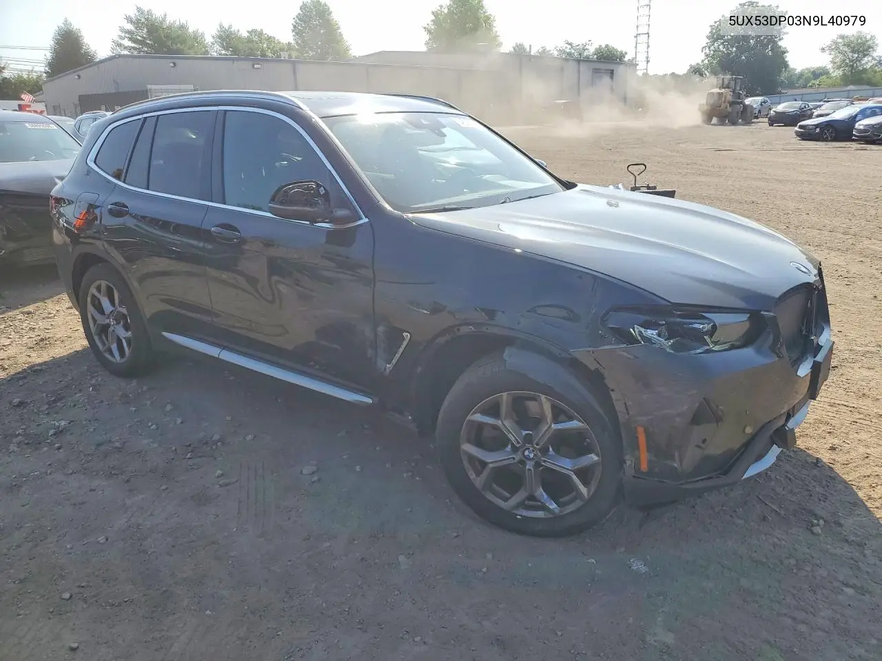 2022 BMW X3 xDrive30I VIN: 5UX53DP03N9L40979 Lot: 74515735