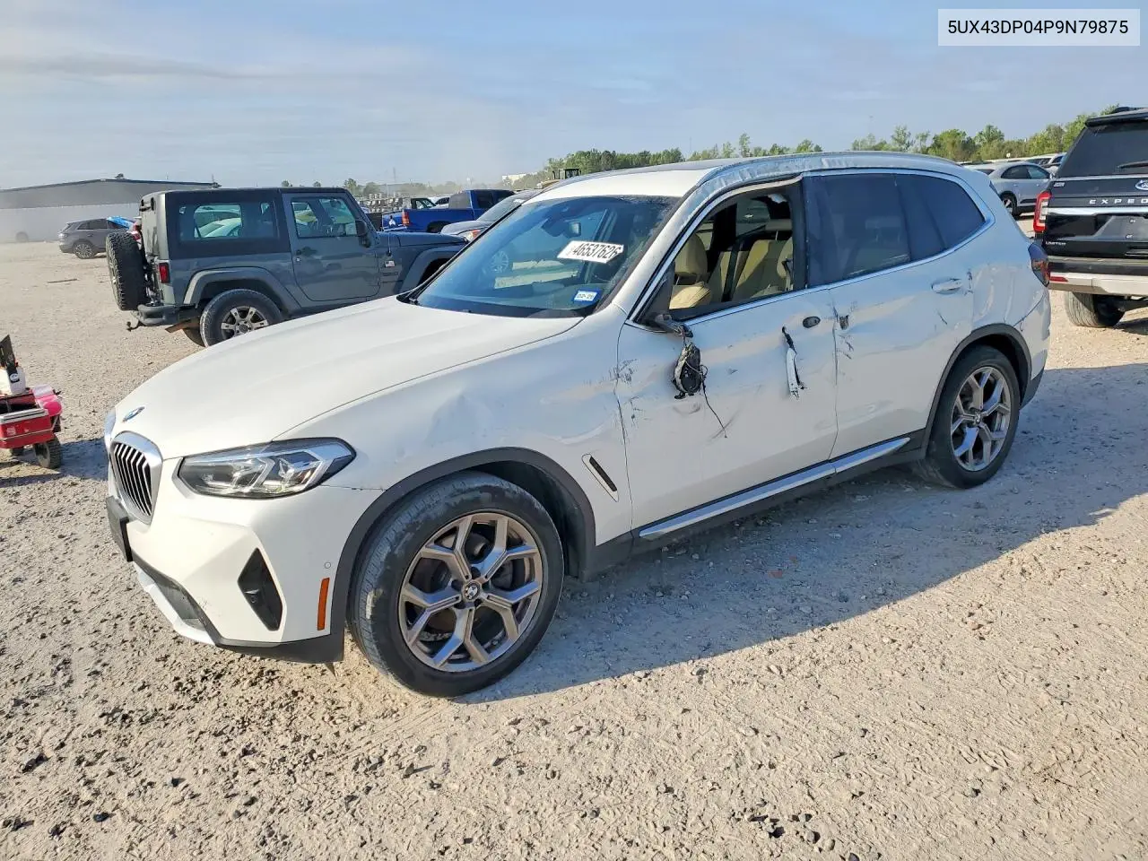 2023 BMW X3 Sdrive30I VIN: 5UX43DP04P9N79875 Lot: 46537626