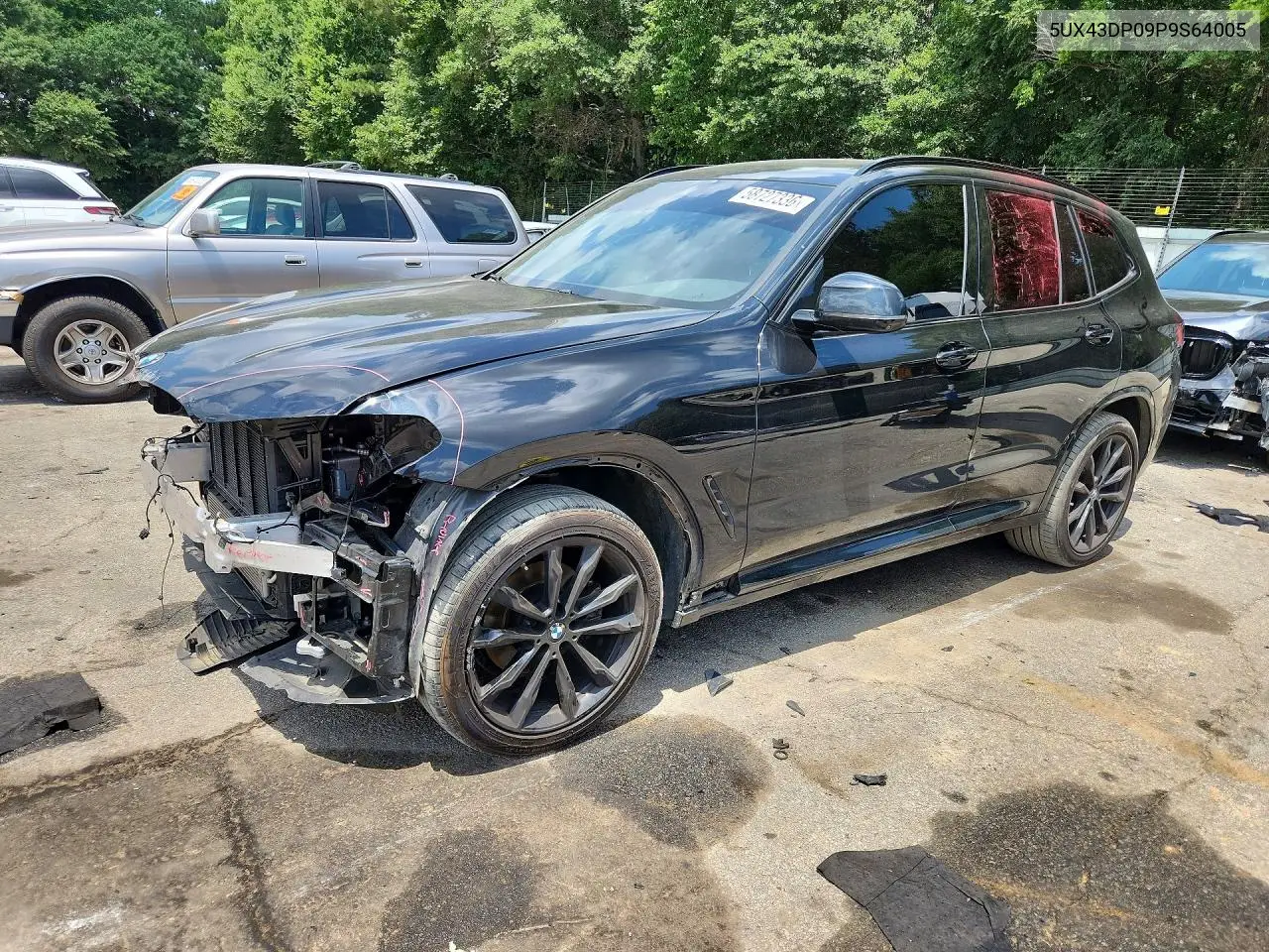 2023 BMW X3 Sdrive30I VIN: 5UX43DP09P9S64005 Lot: 58727336