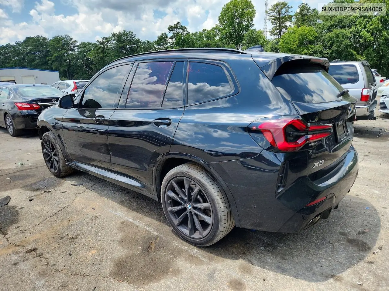 2023 BMW X3 Sdrive30I VIN: 5UX43DP09P9S64005 Lot: 58727336