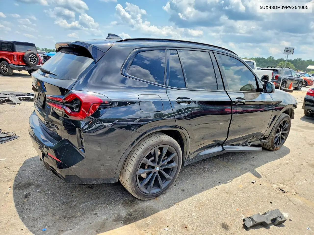 2023 BMW X3 Sdrive30I VIN: 5UX43DP09P9S64005 Lot: 58727336