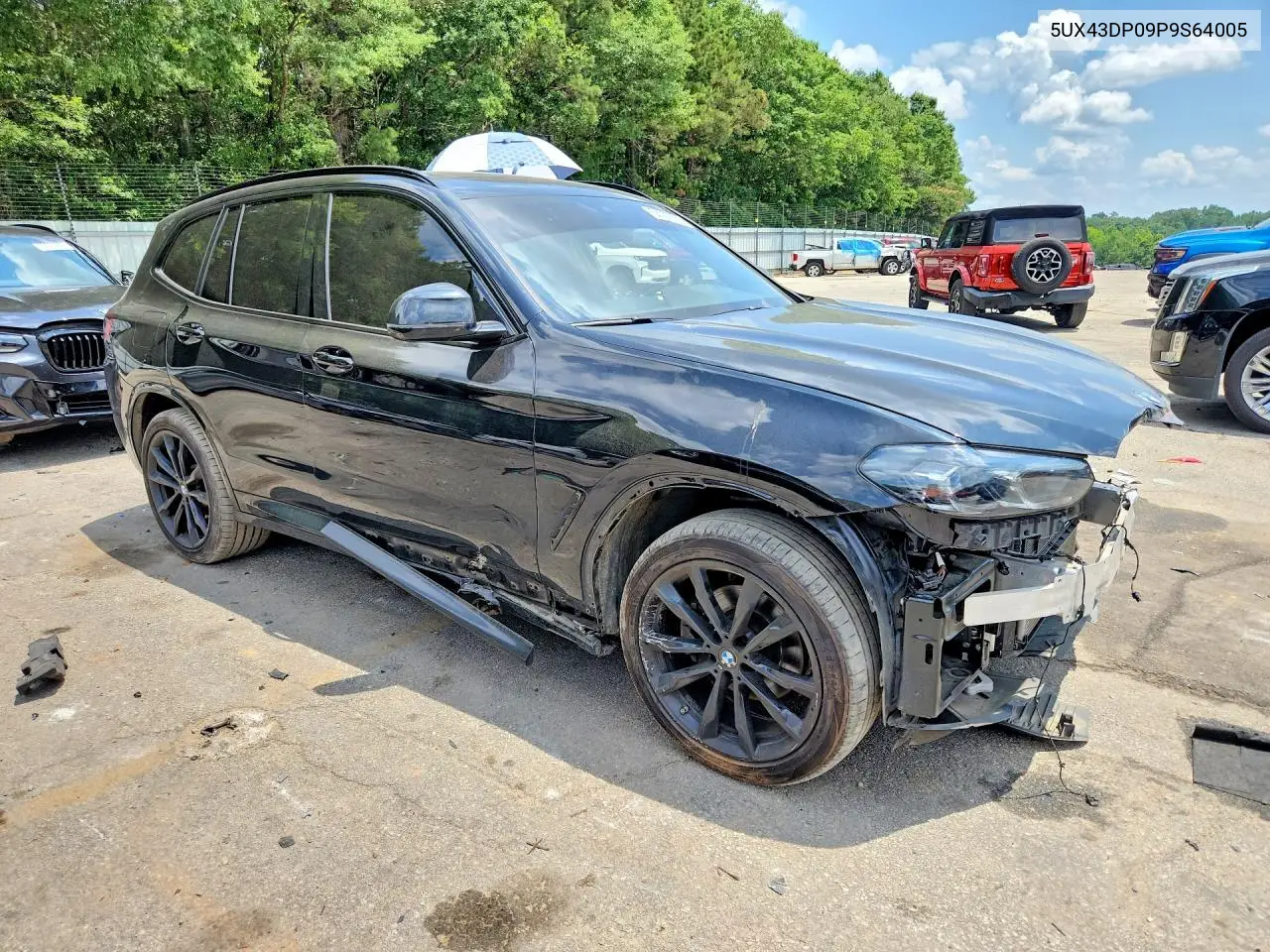 2023 BMW X3 Sdrive30I VIN: 5UX43DP09P9S64005 Lot: 58727336