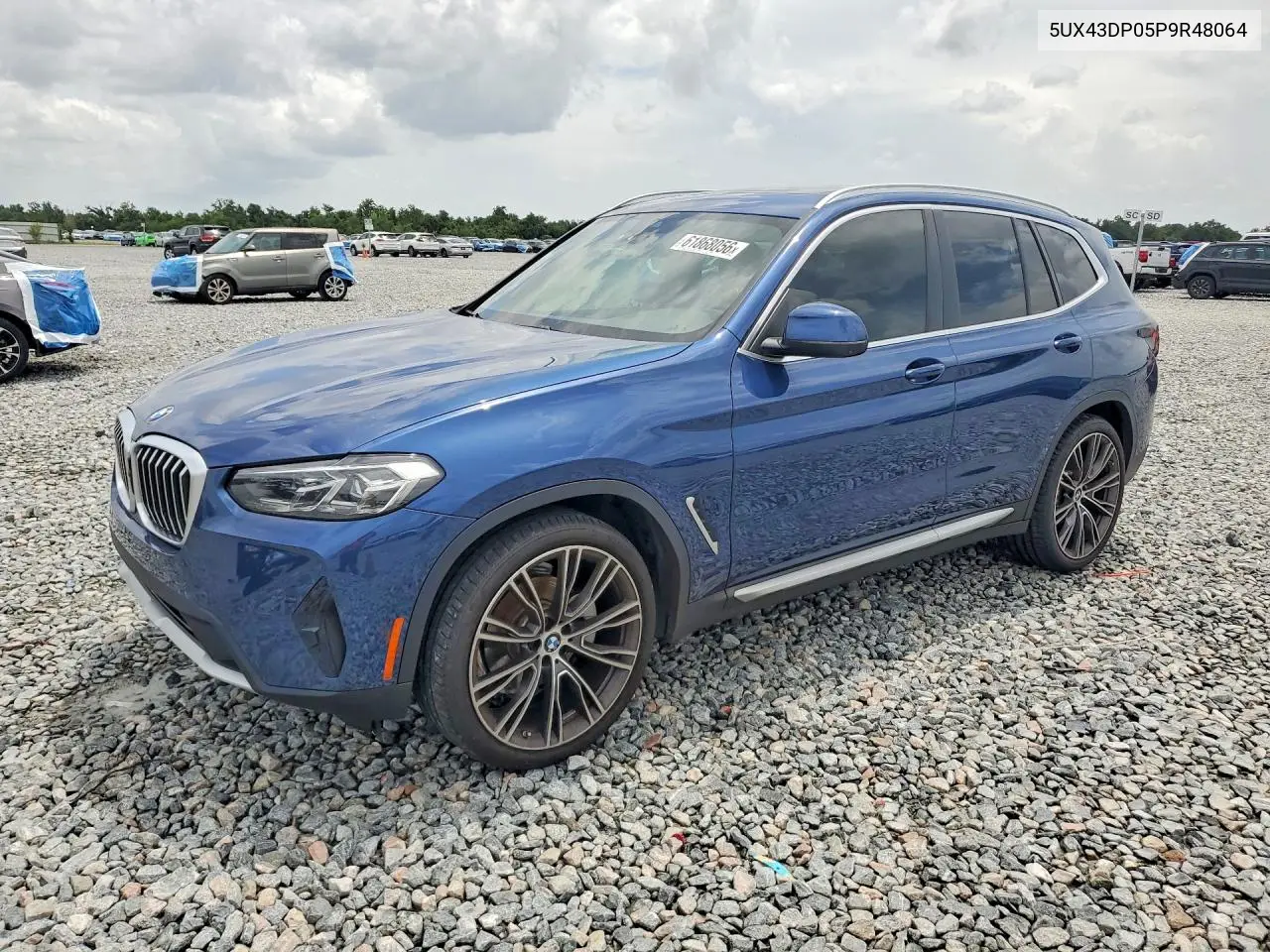 2023 BMW X3 Sdrive30I VIN: 5UX43DP05P9R48064 Lot: 61868056