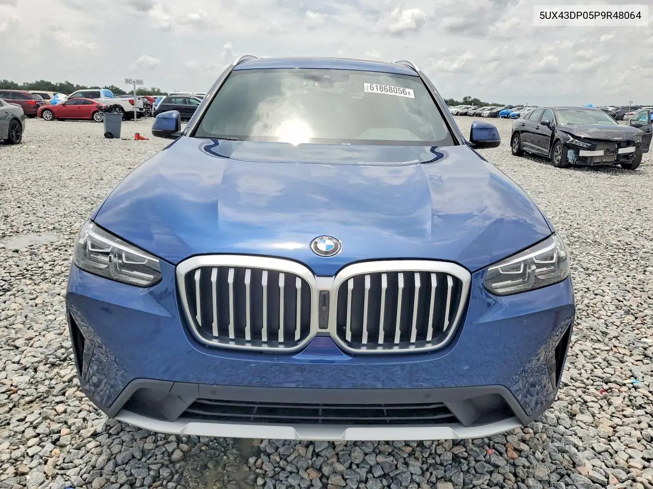 2023 BMW X3 Sdrive30I VIN: 5UX43DP05P9R48064 Lot: 61868056