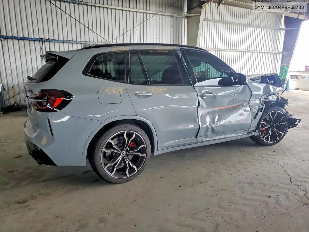 2023 BMW X3 M VIN: 5YM13EC04P9P58733 Lot: 61877286