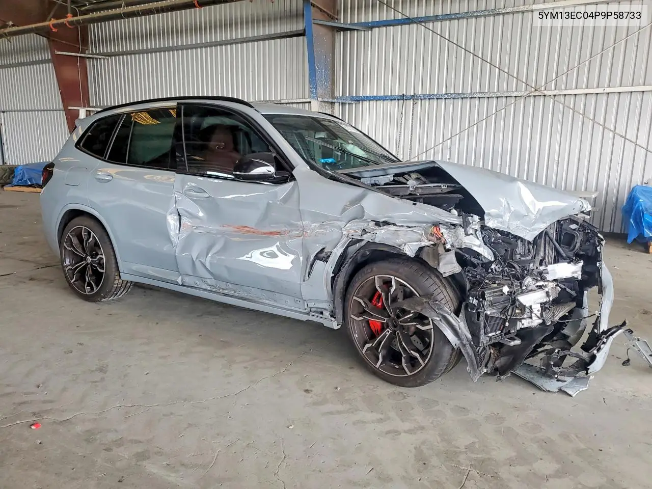 2023 BMW X3 M VIN: 5YM13EC04P9P58733 Lot: 61877286
