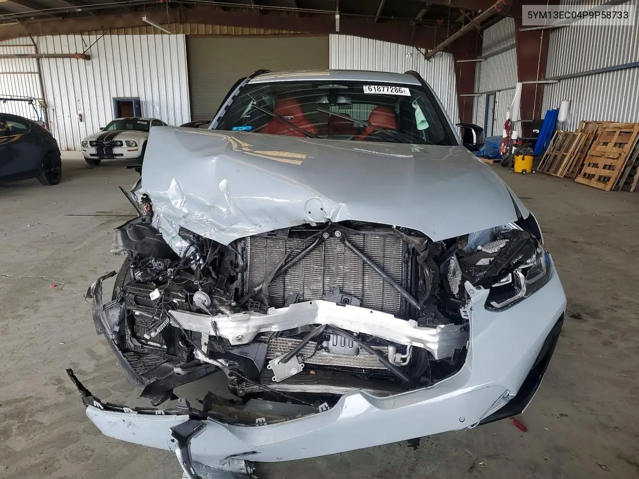 2023 BMW X3 M VIN: 5YM13EC04P9P58733 Lot: 61877286