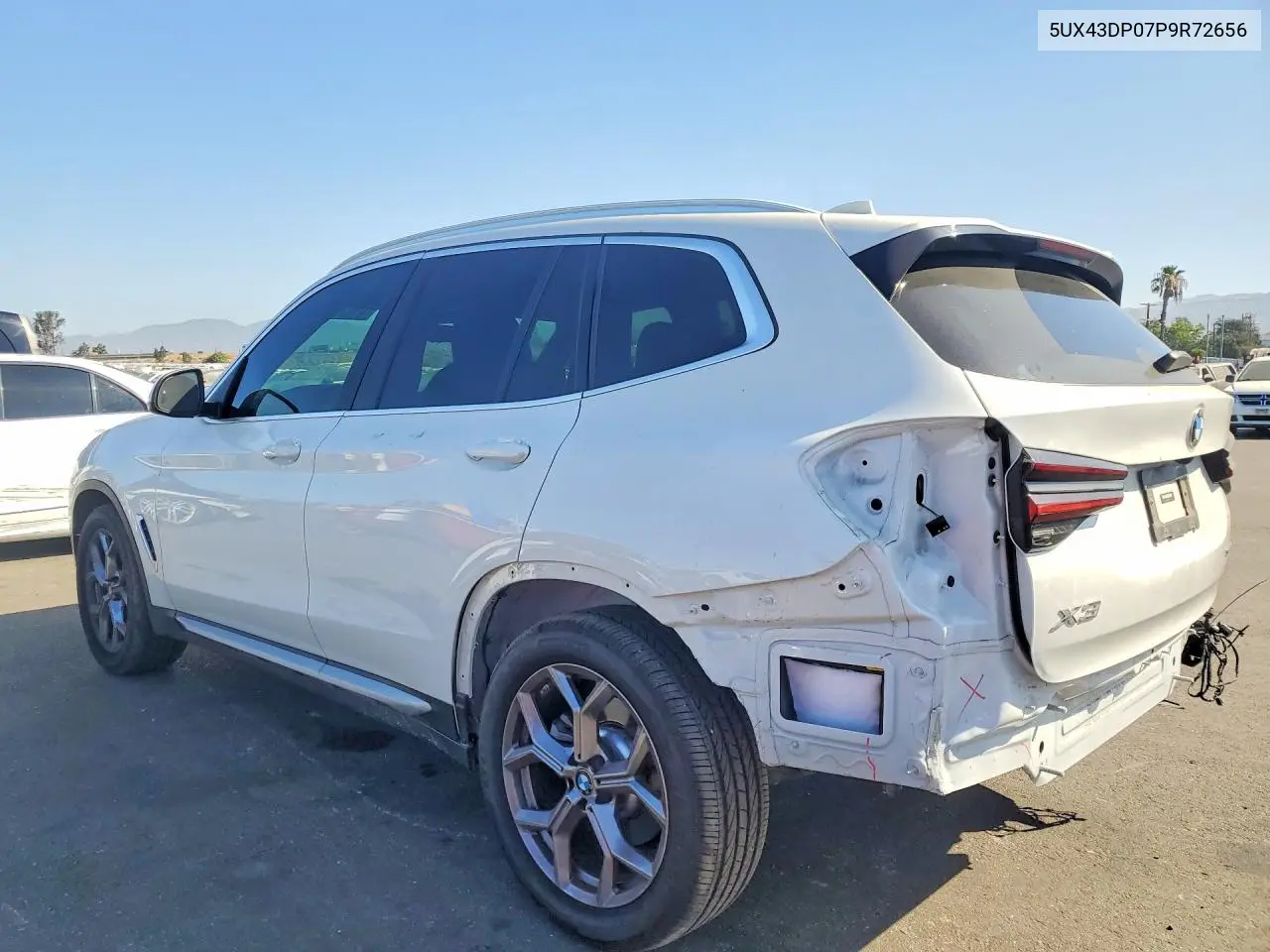 2023 BMW X3 Sdrive30I VIN: 5UX43DP07P9R72656 Lot: 61977186