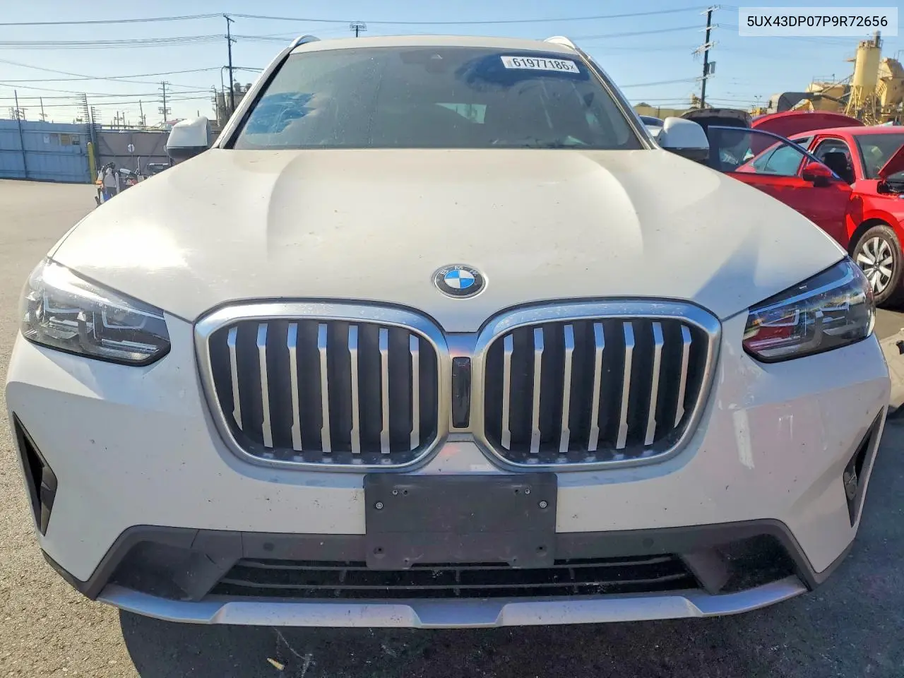 2023 BMW X3 Sdrive30I VIN: 5UX43DP07P9R72656 Lot: 61977186