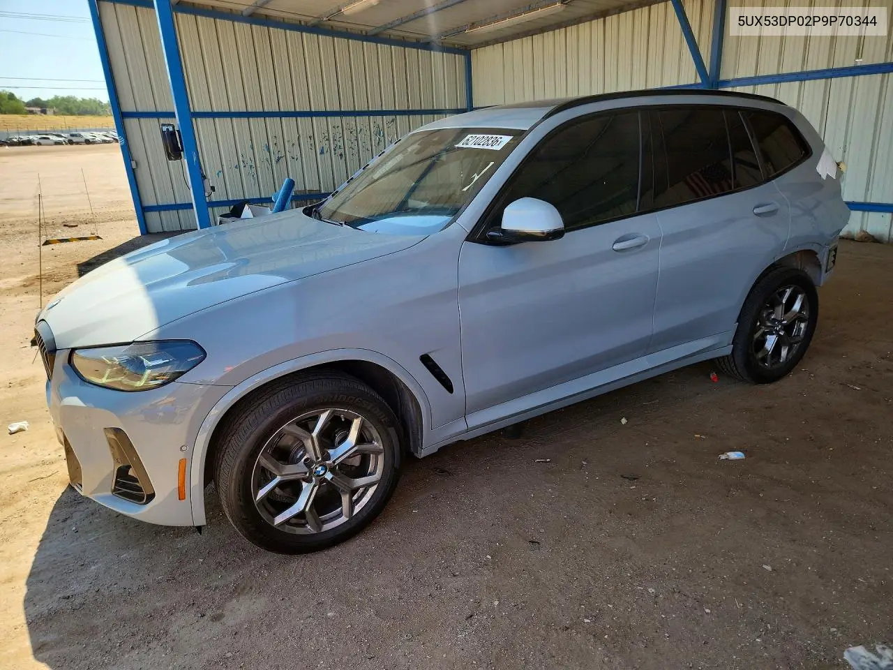 5UX53DP02P9P70344 2023 BMW X3