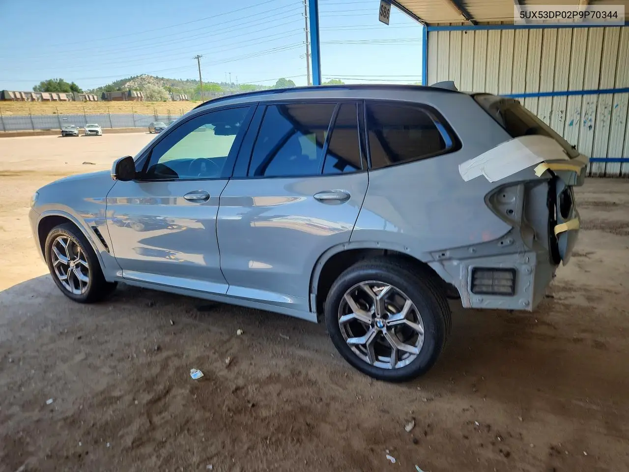5UX53DP02P9P70344 2023 BMW X3