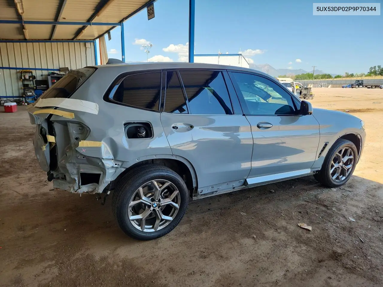5UX53DP02P9P70344 2023 BMW X3
