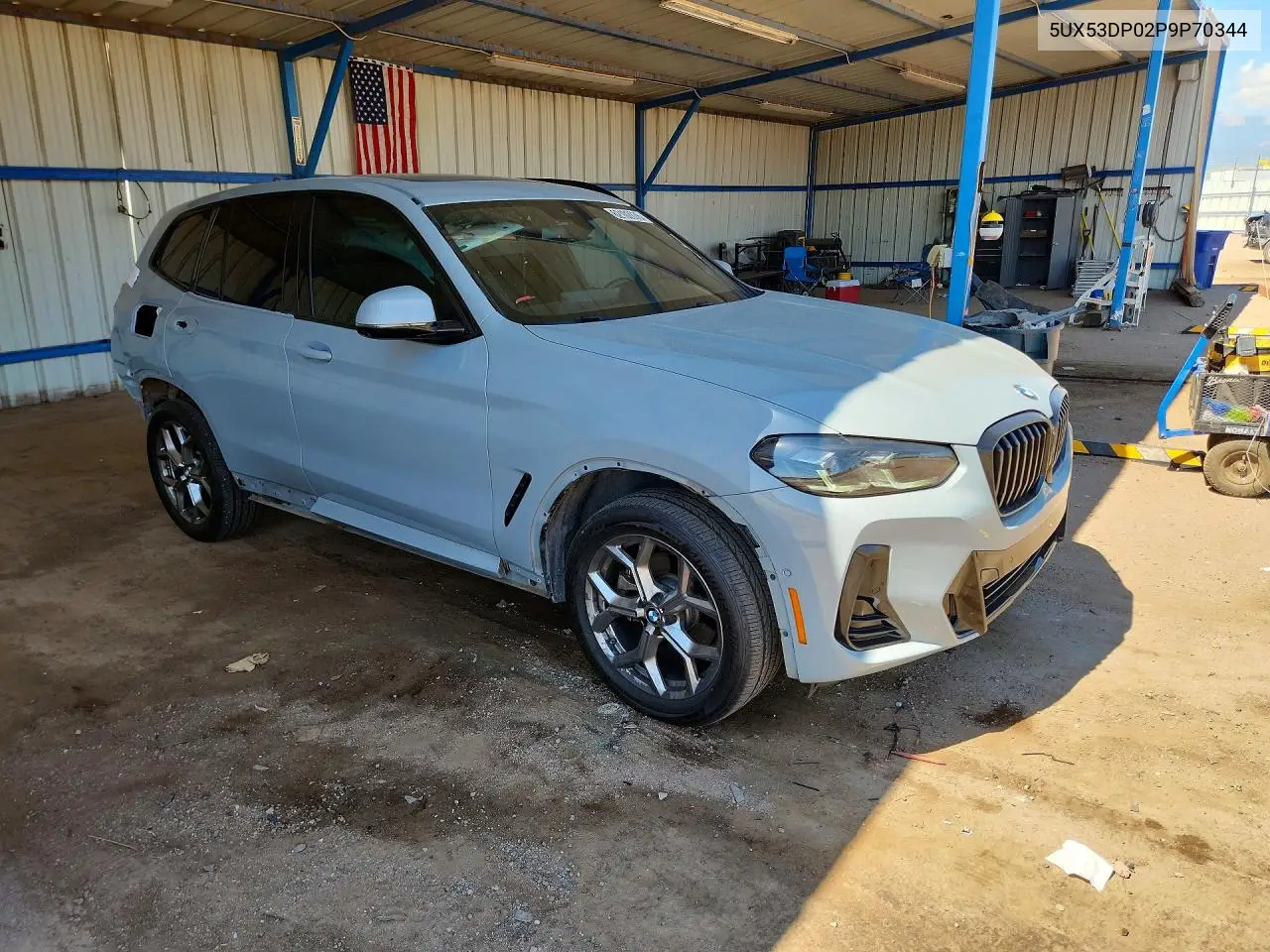 5UX53DP02P9P70344 2023 BMW X3