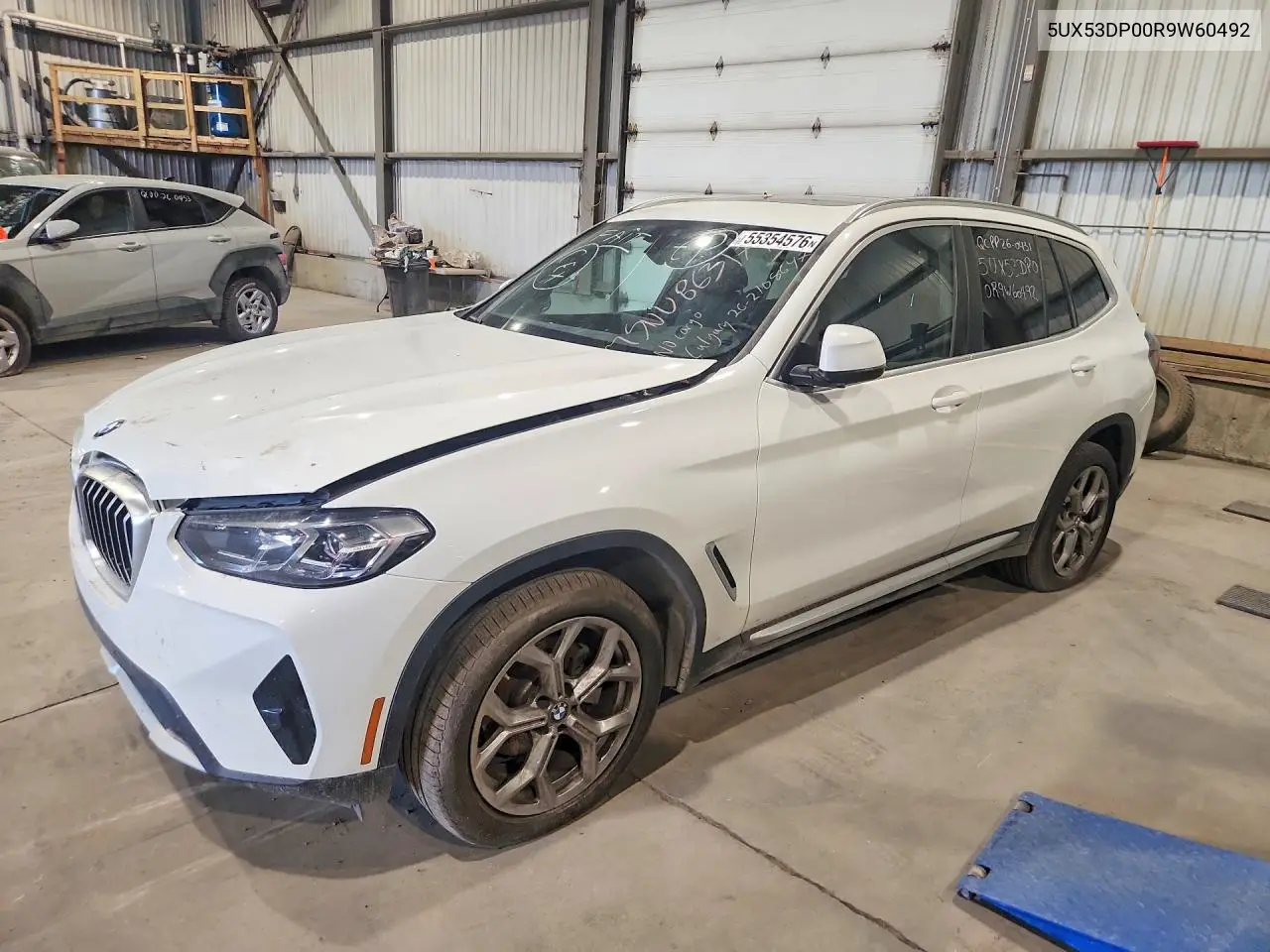 2024 BMW X3 xDrive30I VIN: 5UX53DP00R9W60492 Lot: 55354576