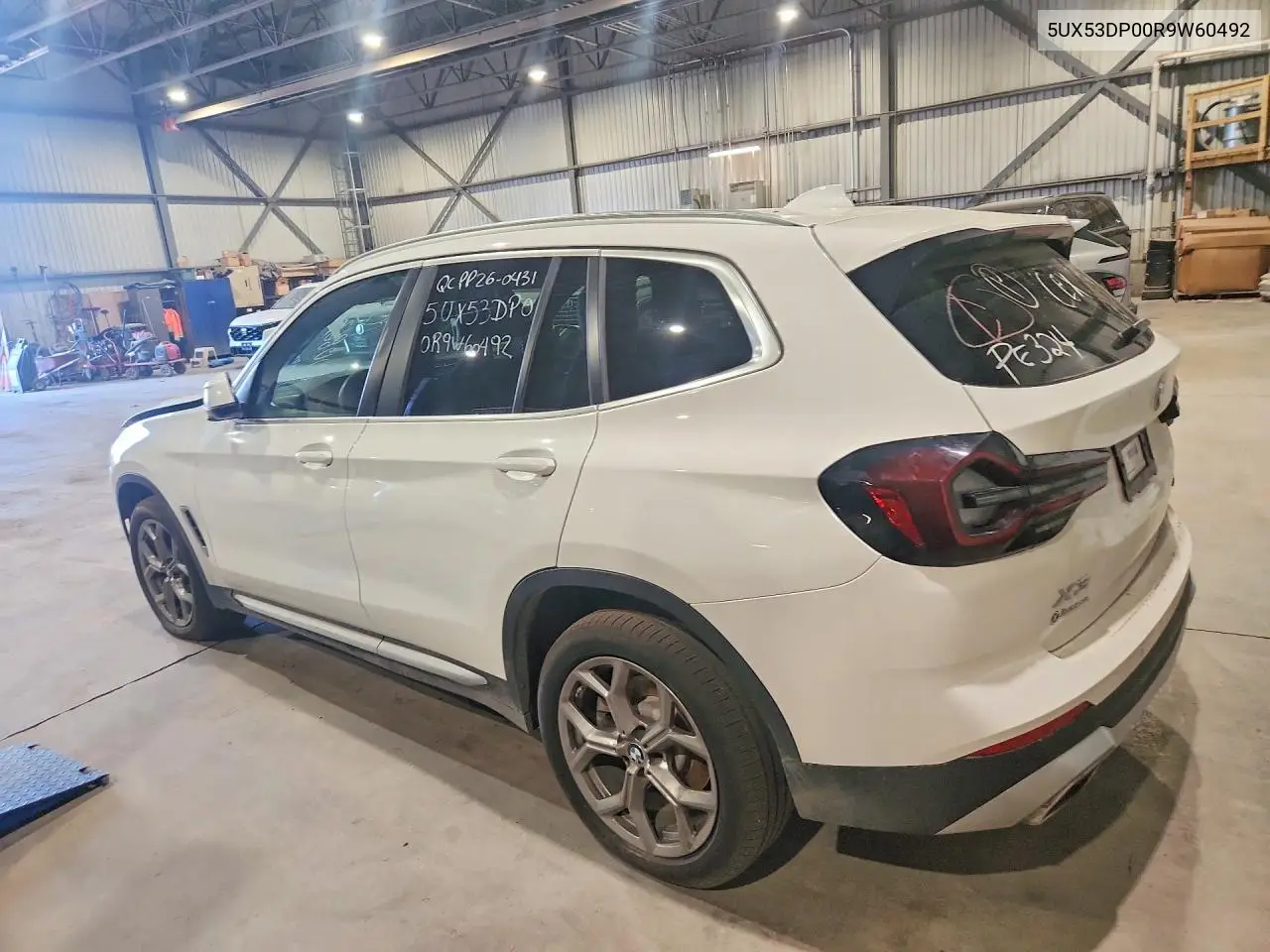 2024 BMW X3 xDrive30I VIN: 5UX53DP00R9W60492 Lot: 55354576