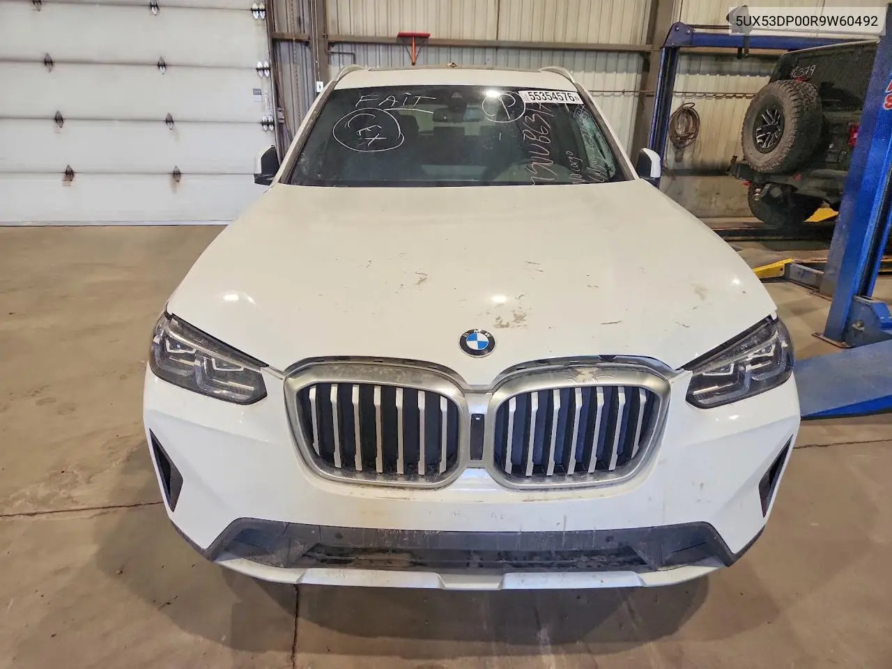 2024 BMW X3 xDrive30I VIN: 5UX53DP00R9W60492 Lot: 55354576