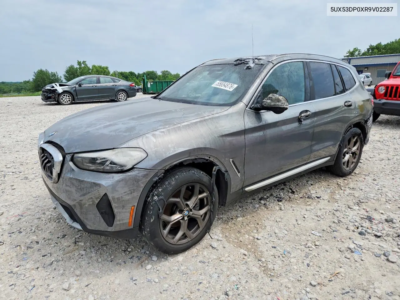 2024 BMW X3 xDrive30I VIN: 5UX53DP0XR9V02287 Lot: 55654876