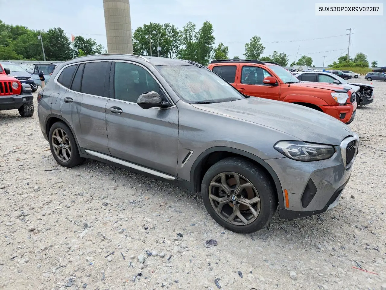 2024 BMW X3 xDrive30I VIN: 5UX53DP0XR9V02287 Lot: 55654876