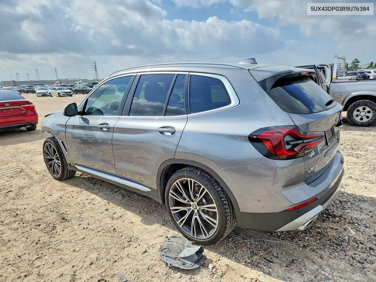 2024 BMW X3 Sdrive30I VIN: 5UX43DP03R9U76384 Lot: 58083196
