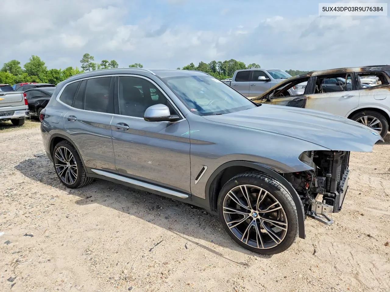 2024 BMW X3 Sdrive30I VIN: 5UX43DP03R9U76384 Lot: 58083196