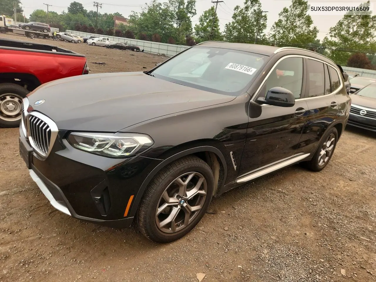2024 BMW X3 xDrive30I VIN: 5UX53DP03R9U16609 Lot: 60879166