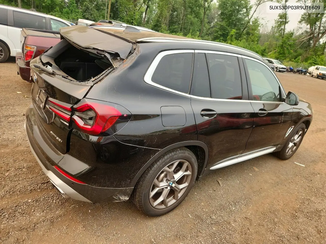 2024 BMW X3 xDrive30I VIN: 5UX53DP03R9U16609 Lot: 60879166