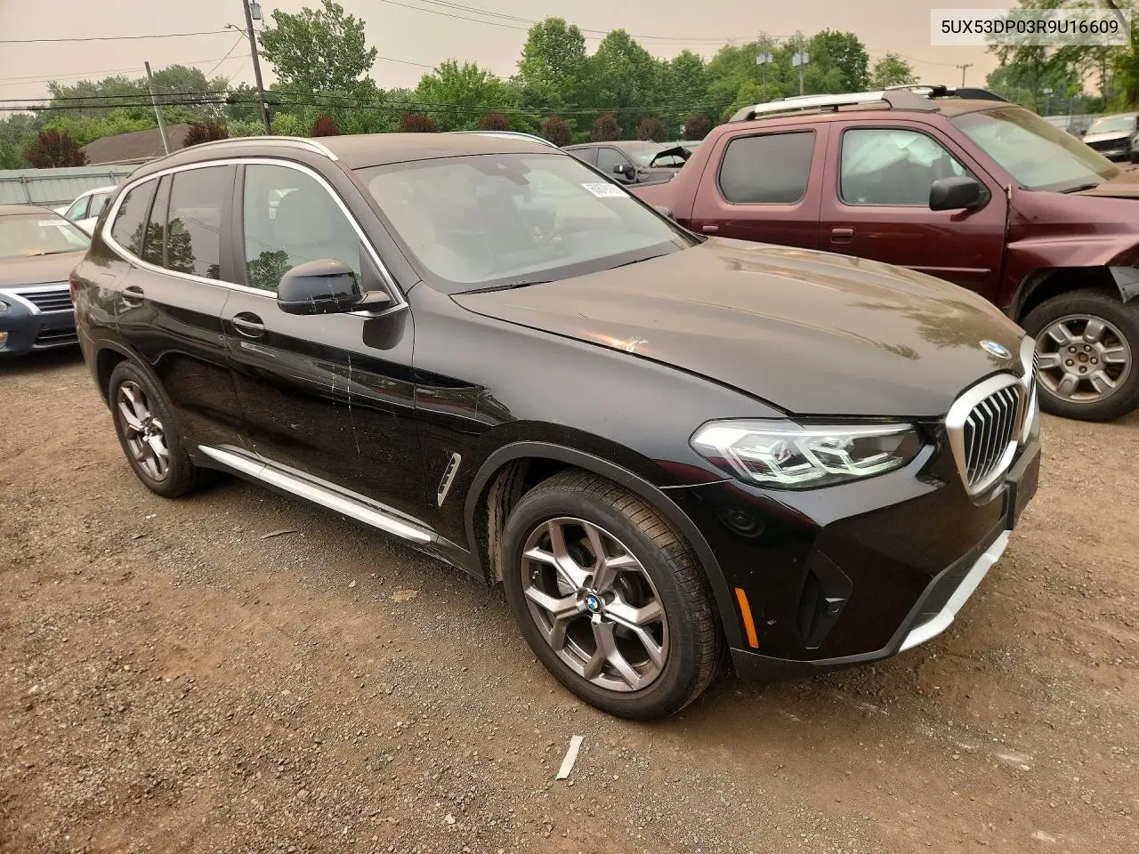 2024 BMW X3 xDrive30I VIN: 5UX53DP03R9U16609 Lot: 60879166
