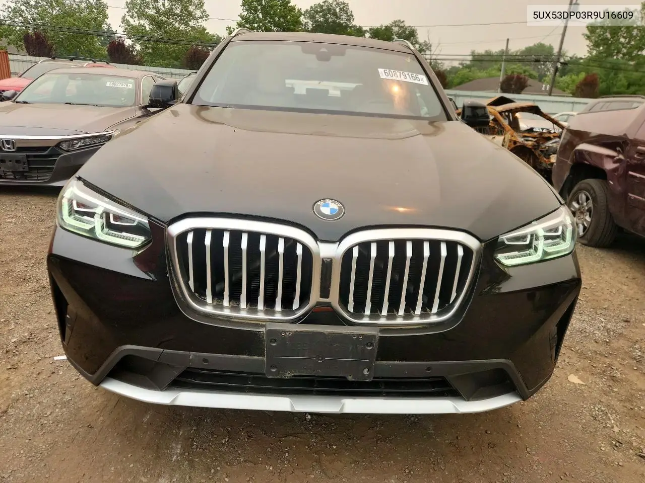 2024 BMW X3 xDrive30I VIN: 5UX53DP03R9U16609 Lot: 60879166