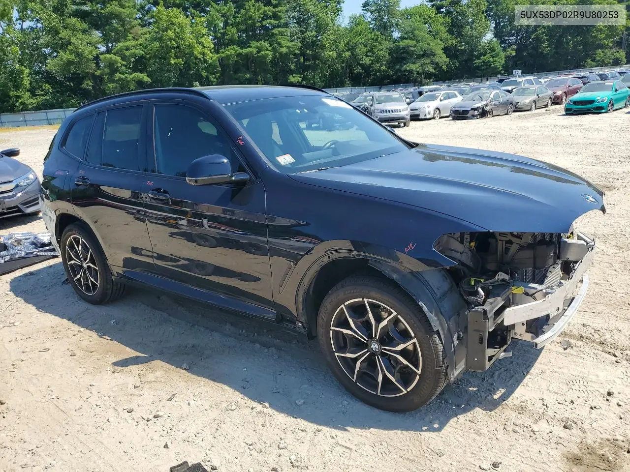 2024 BMW X3 xDrive30I VIN: 5UX53DP02R9U80253 Lot: 61396796