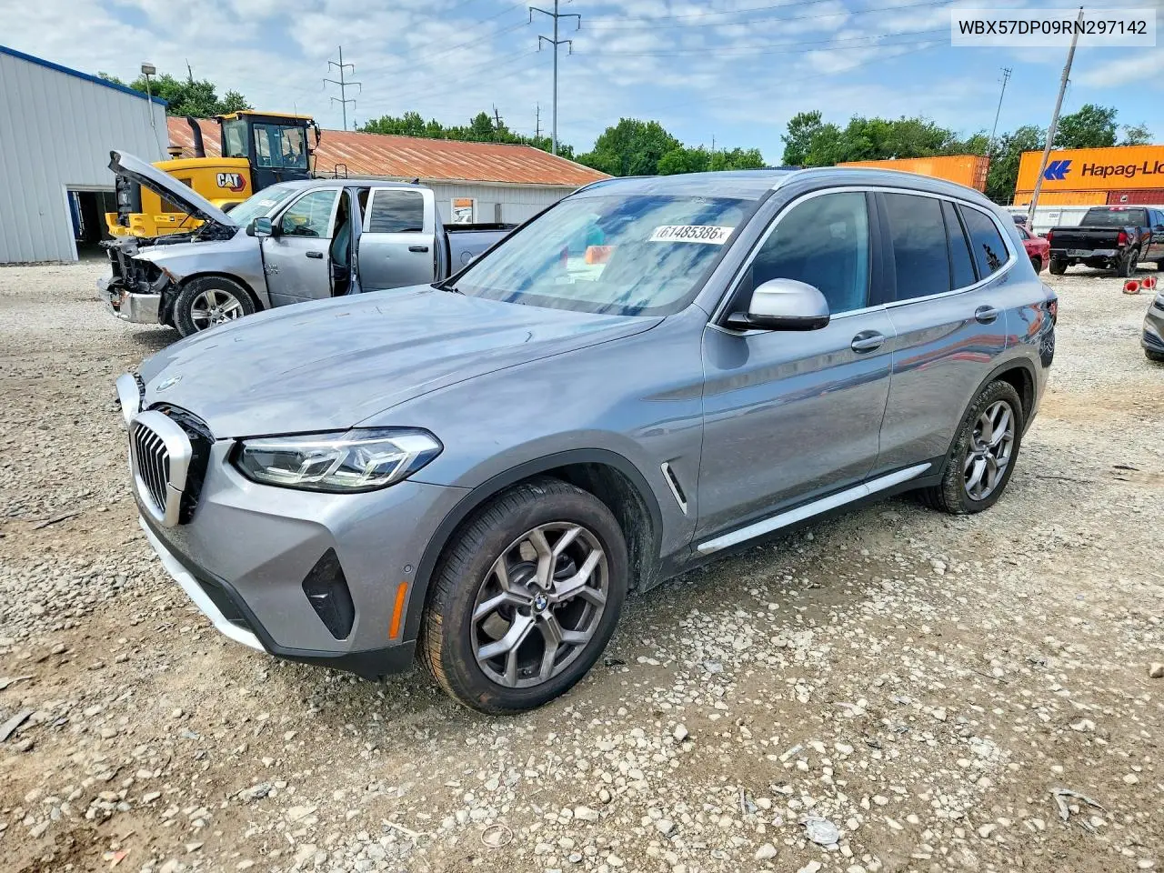 2024 BMW X3 xDrive30I VIN: WBX57DP09RN297142 Lot: 61485386