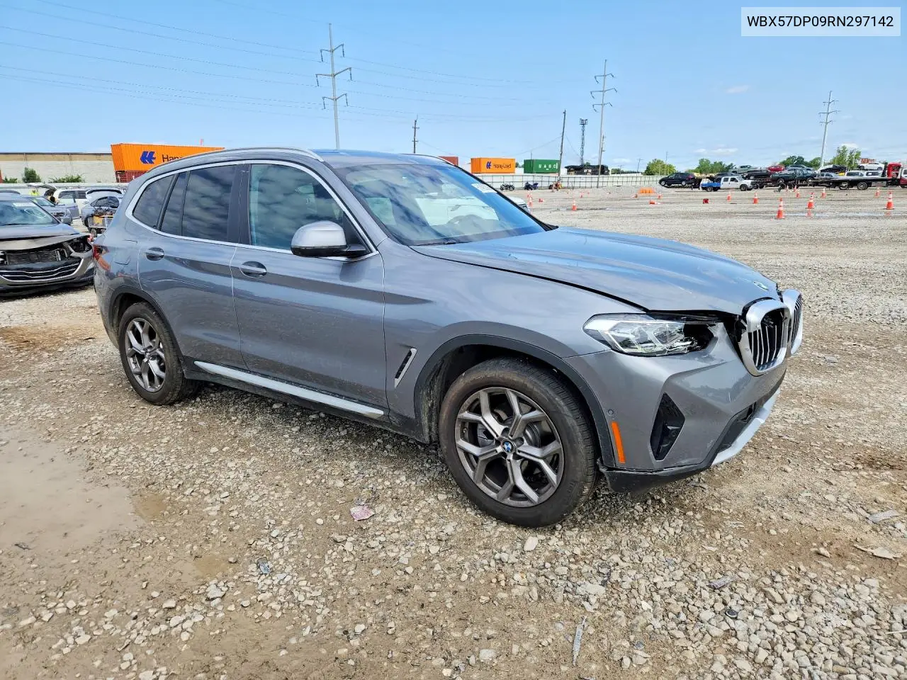2024 BMW X3 xDrive30I VIN: WBX57DP09RN297142 Lot: 61485386