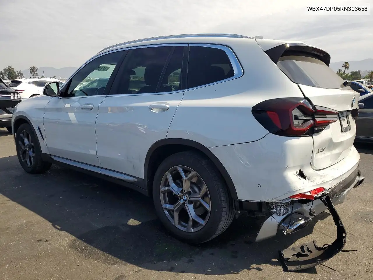 2024 BMW X3 Sdrive30I VIN: WBX47DP05RN303658 Lot: 61730266