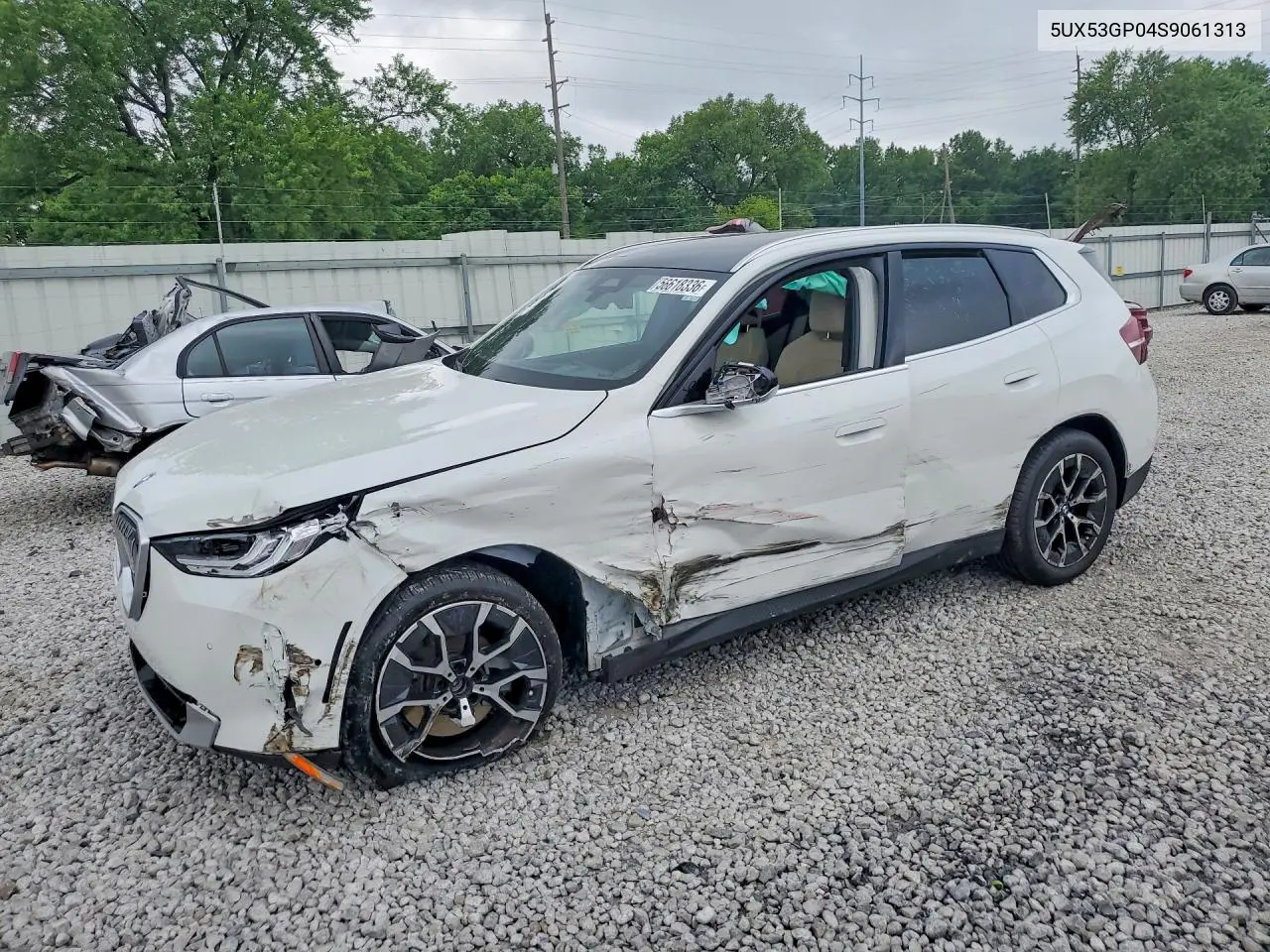 2025 BMW X3 30 xDrive VIN: 5UX53GP04S9061313 Lot: 56618336