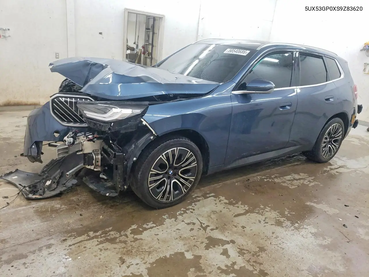 2025 BMW X3 30 xDrive VIN: 5UX53GP0XS9Z83620 Lot: 58540686