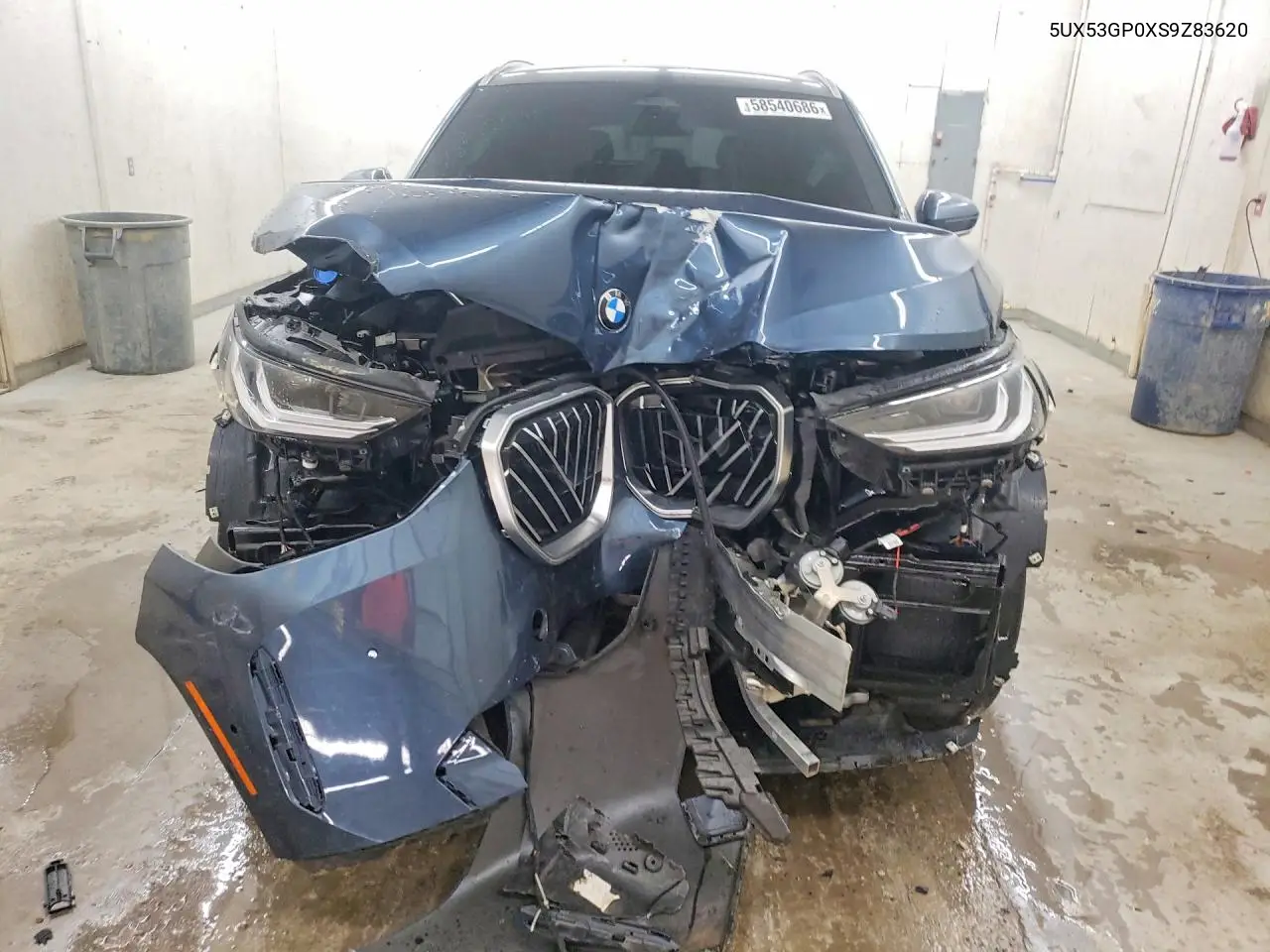2025 BMW X3 30 xDrive VIN: 5UX53GP0XS9Z83620 Lot: 58540686