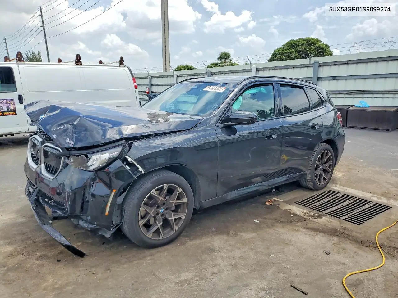 2025 BMW X3 30 xDrive VIN: 5UX53GP01S9099274 Lot: 61531206